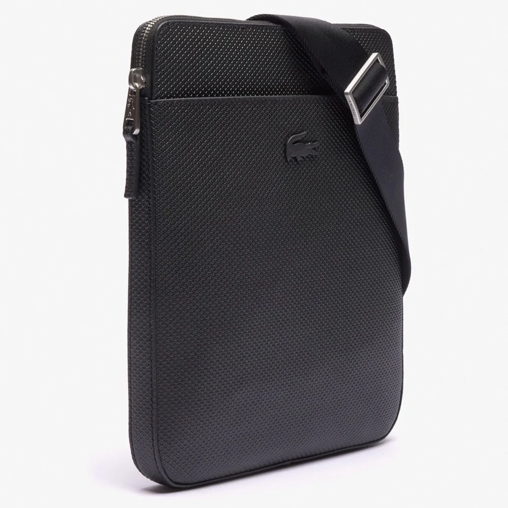 Lacoste Chantaco Leather Shoulder Bag
